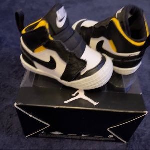 Size 1c Jordan retro & Nike foamposite baby shoes